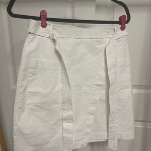 LOFT Classic White Skirt